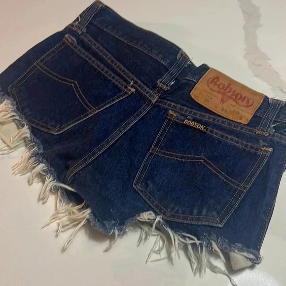 Vintage Bobson Authentic Western Jeans Cut Off's. Size 29. - Picture 5 of 13